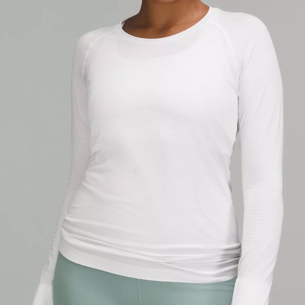 Lululemon Swiftly Tech Long-Sleeve Shirt, Size: 4